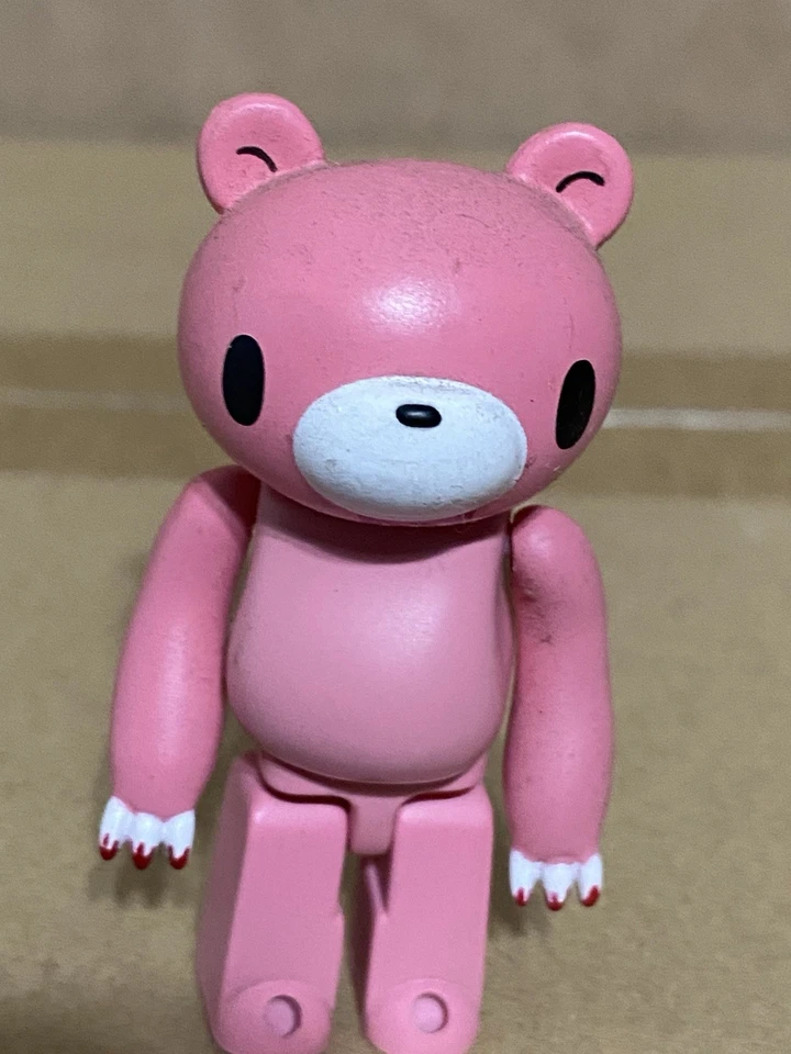 Urso sombrio rosa - BearBrick 100%. - Quase em perfeito estado - Raro! - Imagem 4 de 4