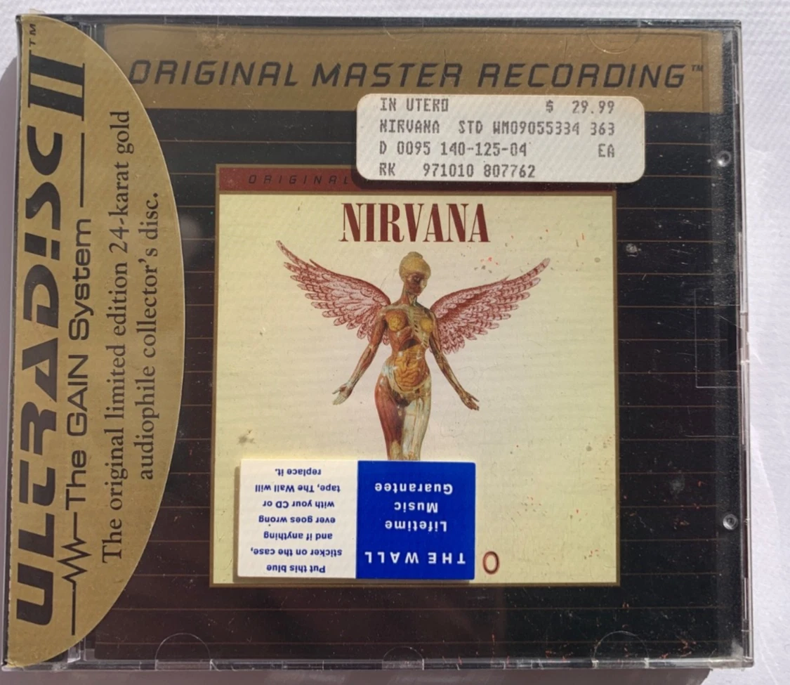 洋楽 Nirvana In Utero CD Original Master MFSL Nirvana MFSL Music CDs for sale | eBay