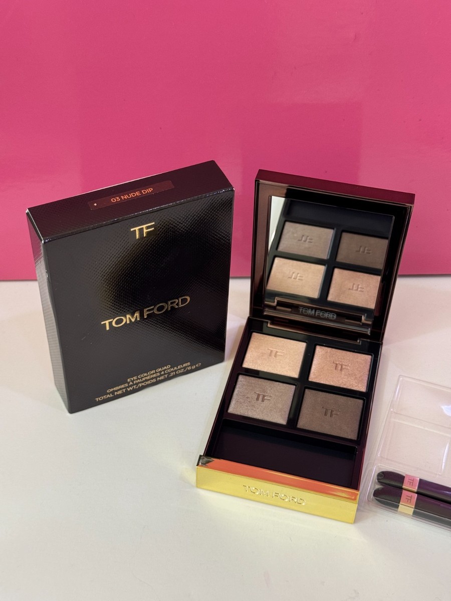 Tom Ford Eye Color Quad Eyeshadow Palette .21oz. Full Size New Box