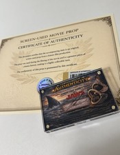 JAWS Screen-Used Shark Tooth Movie Prop Display COA Universal Steven Spielberg | eBay US (Buy It Now)