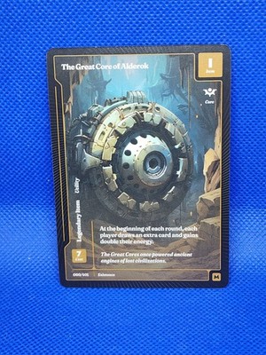 Wonders of the First The Great Core of Alderok Mythic Rare