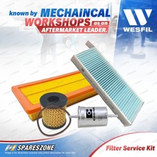 Wesfil Oil Air Fuel Cabin Filter Service Kit for Citroen C5 Aircross DS5 DSport