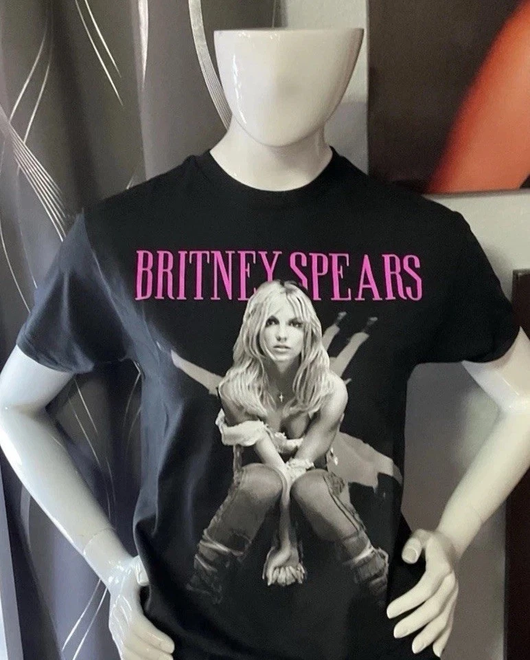ビンテージ　ブリトニーTシャツ Lサイズ　ブラック Original Britney Spears Apparel for sale | eBay