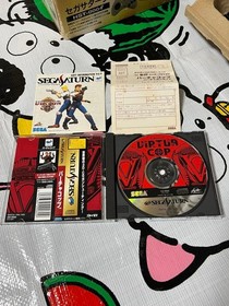 Sega Saturn HST-0004 Console with Controller Gray boxed tested