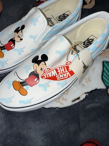 Scarpe Topolino Disney Vans Classic Slip On 11 Uomo