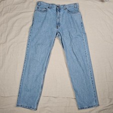 VTG Levi's Signature Jeans Men's Relaxed Fit Light Wash Denim 42x30 Y2K Street
