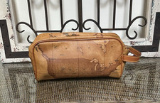 Borsa Alviero Martini 1a Classe Geo Classic iconica stampa mappa toilette cosmetica