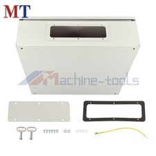 Secure Locking 20x20x6" Carbon Steel Electrical Box, NEMA 4X/IP65 Rated