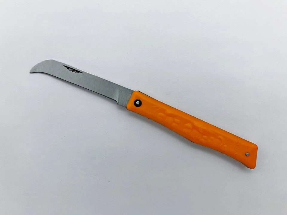 Cuchillo Plegable Champiñón Naranja NSZ Vintage Viaje Turista Cuchillos de Bolsillo Nuevo URSS Foto 2 de 4