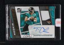 2021 Panini Donruss Rookie Phenom Jersey Prime 11/49 Trevor Lawrence Auto 1d59