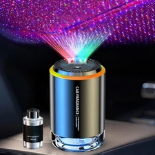 Car Diffuser Air Freshener Smart Car Fragrance Air Freshener 3 starry sky Light