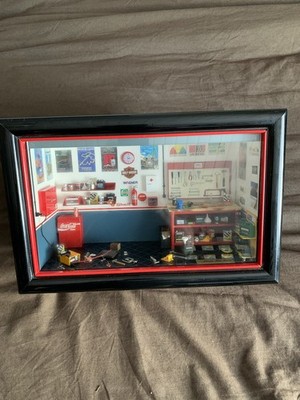 Ferrets   Mini  Model   Werkstatt  -  Diorama  noch in einem  1A  Zustand  !!!!