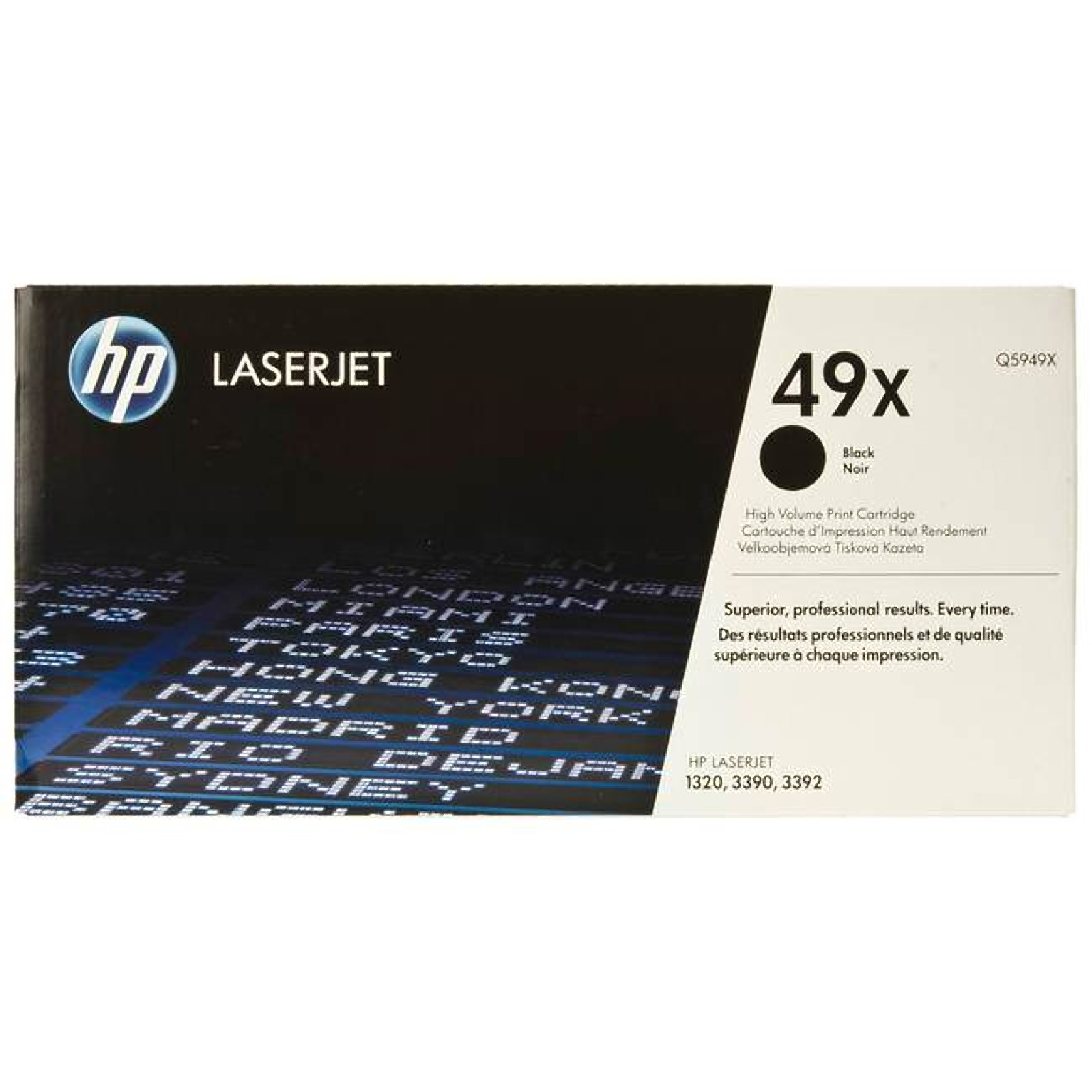 HP Original 49X High Capacity Black Laser Printer Toner Cartridge (Q5949X)