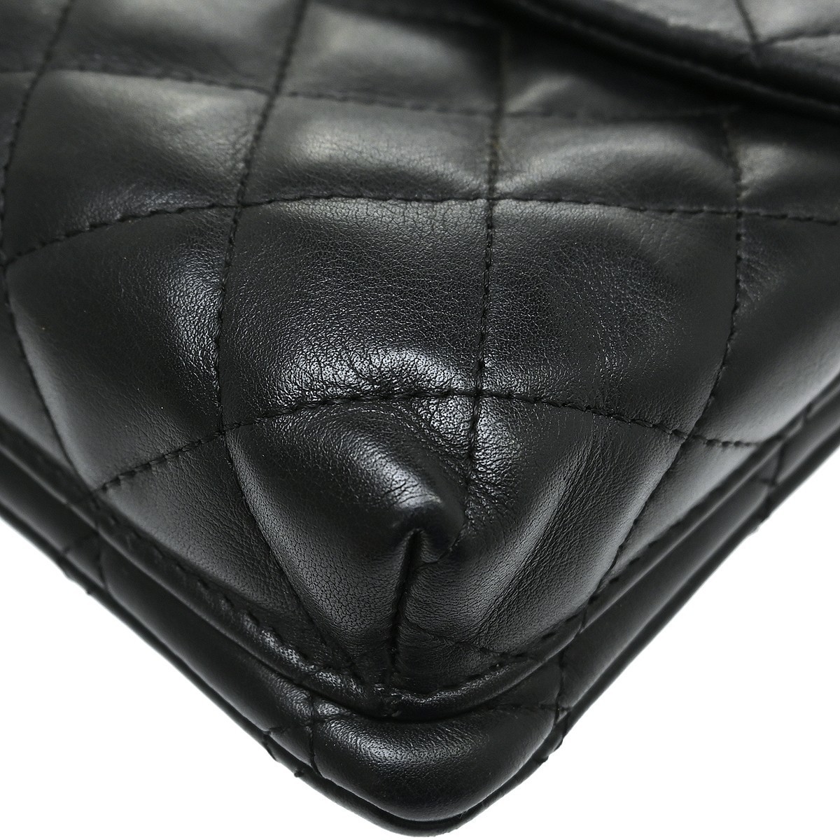 Chanel Cambon Flap Calfskin Black Leather Shoulder Bag — image 7