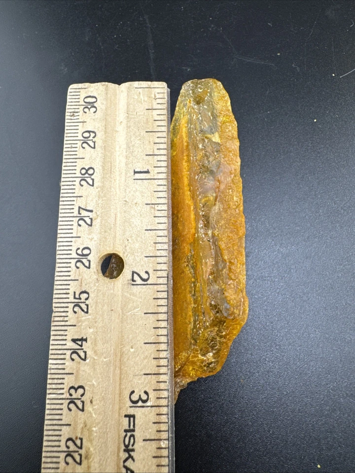 Antique Stone of Dead Sea Natural Amber Royal Egg Color 19 grams 📦 - Image 3 of 4