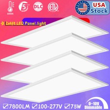 75W 2X4 FT LED Flat Panel Light, Recessed Edge-Lit Drop Led Panel Ceiling Lights