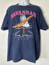 Vintage 96’USA Olympics Team Yachting XL T-shirt Single Stitched USA Made
