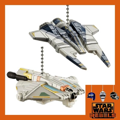 Star Wars Rebels Animated Series Choice Of Two 2 Starships Ceiling Fan Pull P2 Star Wars Rebels Animated Series Choice, Star Wars Ceiling Fan Pulls