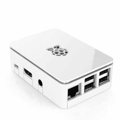 Premium Raspberry Pi Case Cover (White) - Updated for Raspberry Pi 3, 2 & B+