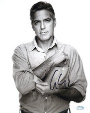 George Clooney Batman and Robin Autographed Signed 8x10 Photo ACOA