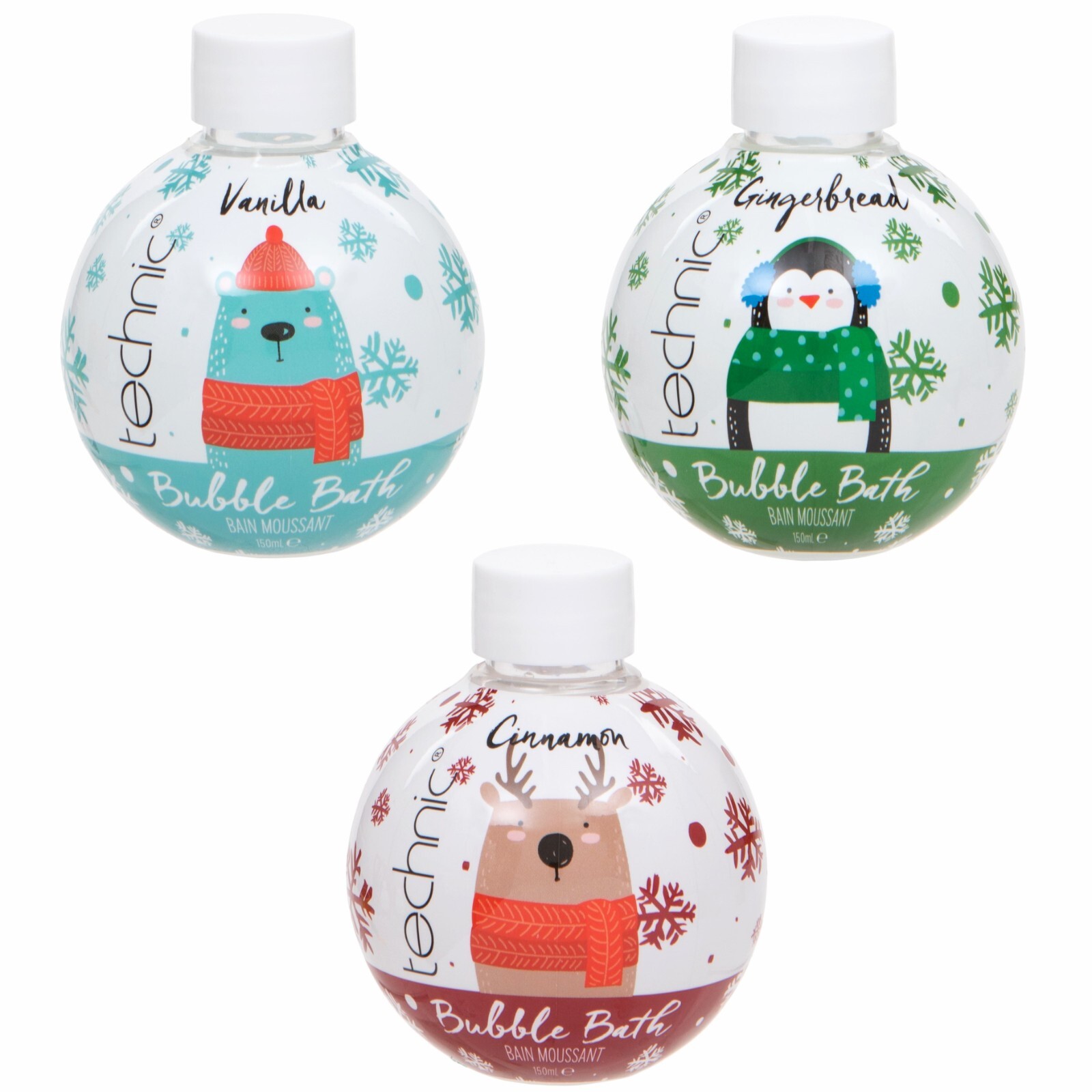Christmas Bauble Bubble Bath Gift Set Secret Santa Kids Girls Boys