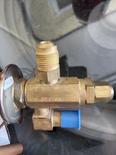 EMERSON HFE 1/2 HC THERMAL EXPANSION VALVE PCN: 054361 - Picture 3 of 3