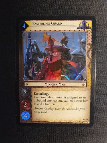 Easterling Guard Foil - 4C226 - The Two Towers (2002) - Lord of the Rings TCG - Picture 1 of 15