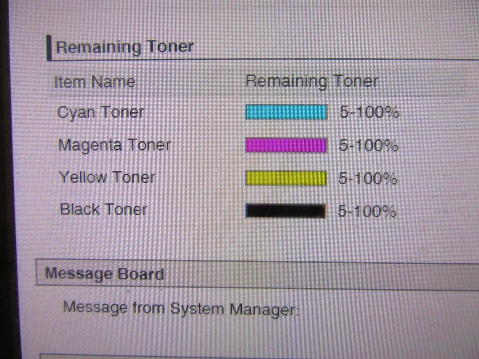 Canon LBP7680Cx Printer SALE! SALE!! SALE!!! Colour A4, Low Page Count, WARRANTY - Image 4 of 4