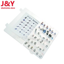 Ultimate 37 in 1 Sensors Module Starter Kits For Arduino MCU w/ Plastic Case