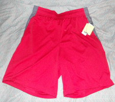 All In Motion Boys 8-10 Red Athletic Shorts