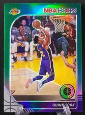 2019-20 Hoops Premium Stock Prizms Green #267 Quinn Cook Lakers