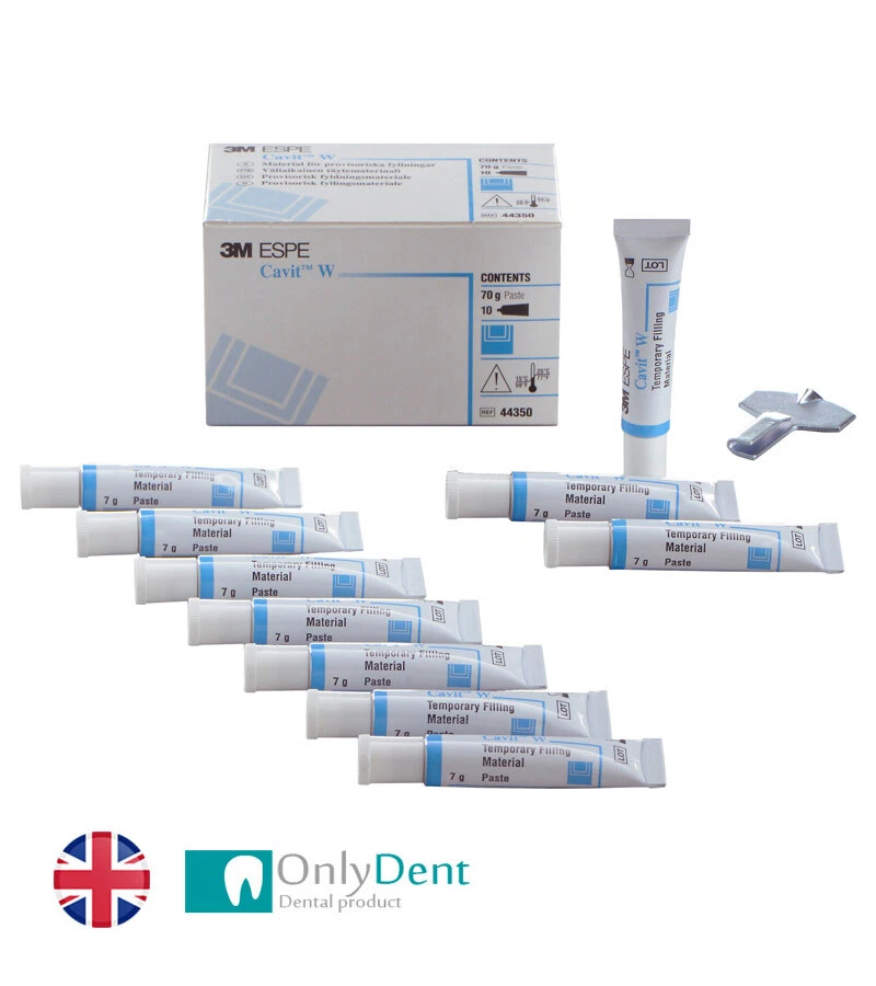 3M Espe - Cavit Tube White Temporary Dental Cavity Filling Cement