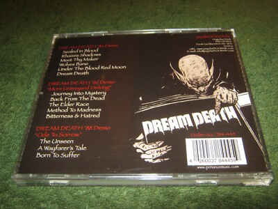 Dream Death - Back From The Dead (cd) pittsburgh pennsylvania usa