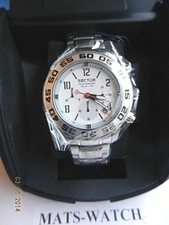 SECTOR+CHRONO+PILOT MASTER BIANCO+327379045+NUOVO