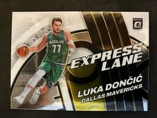 2021-22 Donruss Optic Express Lane #7 Luka Doncic Dallas Mavericks