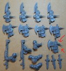 Adeptus Custodes - Custodian Wardens Vexilus Praetor - Spears Axes (e) Bits 40K