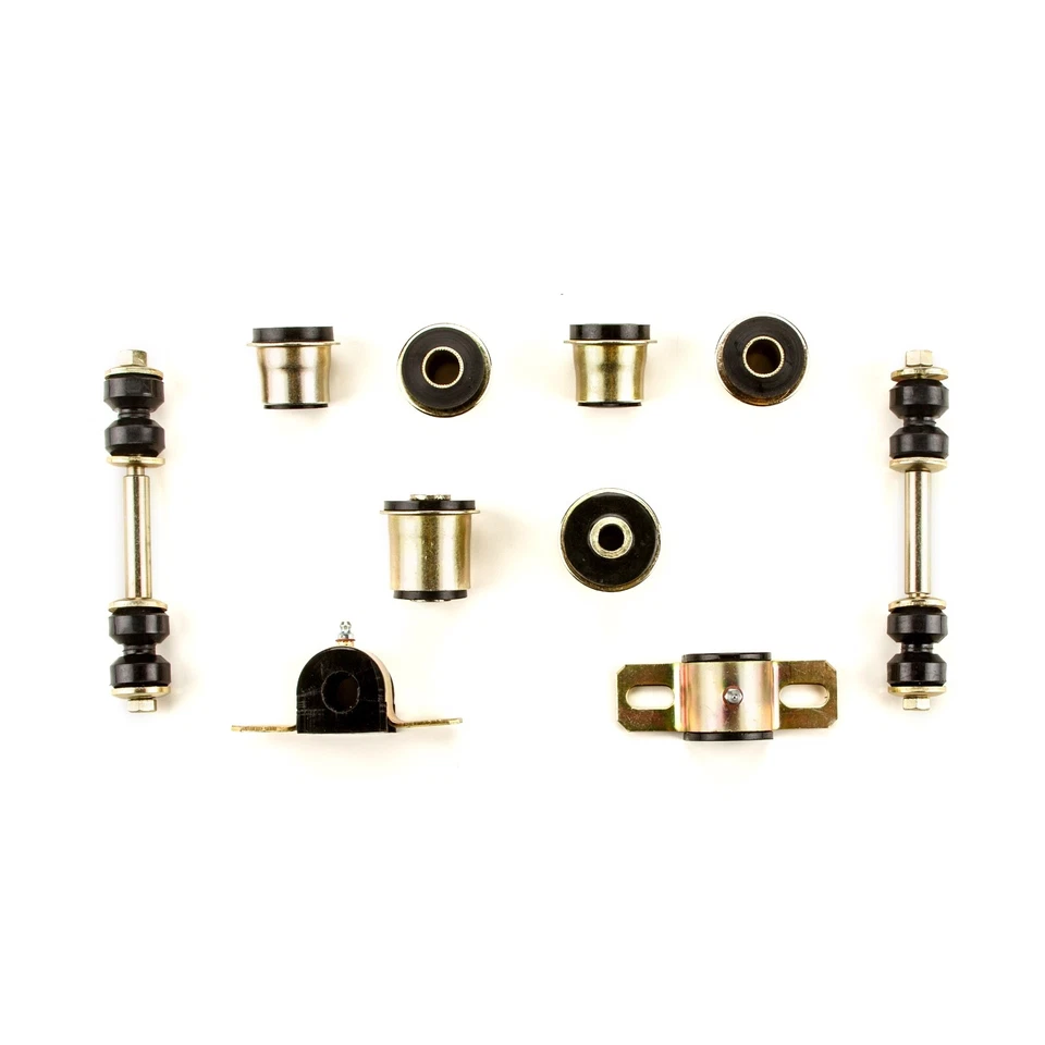 Kit de suspensión delantera de polietileno negro reparación de rueda loca para Chevrolet Chevy II 1962-1967 Foto 4 de 4