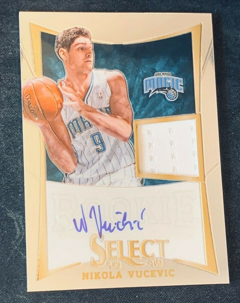 Nikola Vucevic 2012-13 Panini Select Rookie Patch Auto /399 RPA  RC Autograph