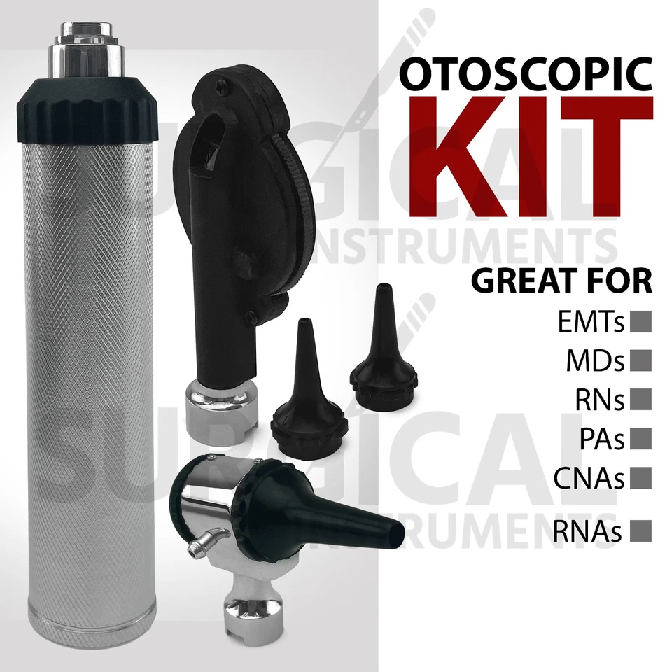 Juego Táctico Negro de Kit de Diagnóstico Multiusos Neurológicos, EMT y Exámenes Oculares Foto 4 de 4