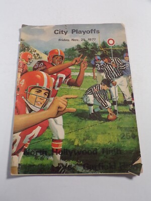 North Hollywood High Vs. Garfield High, November 25, 1977 Program 021523JENON-32