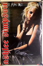 ROLLED 2006 ASHLEE SIMPSON I AM ME ALBUM POP STAR 22X34 POSTER FUNKY 8064