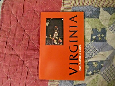 1983-84 VIRGINIA CAVALIERS BASKETBALL MEDIA GUIDE