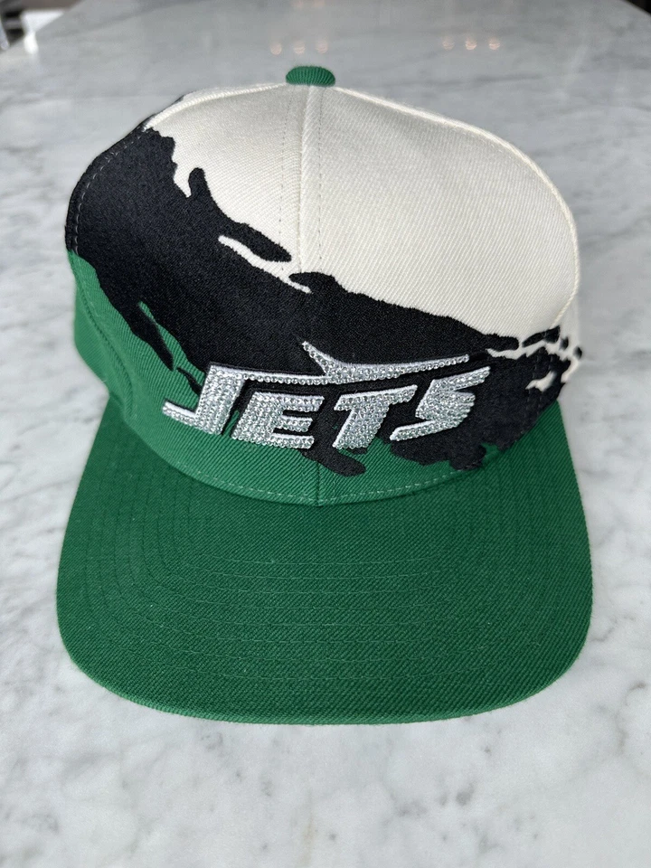 纽约喷气机队纽约喷气机队 Mitchell & Ness Bedazzled Gems 手工制作帽子 1/1 — 第 3/4 张图片