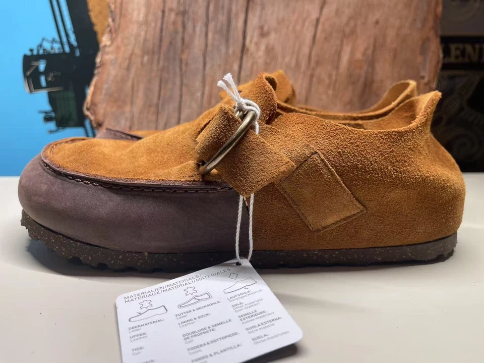 Filson Birkenstock London Methow Mocasín Visón/Asado Damas 8, Hombres 6, EU 39 Foto 2 de 4