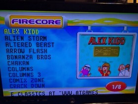 AtGames Sega Genesis Classic Mini Game Console 2014 and 1 Controller TESTED (a)