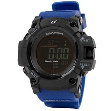  Arias Watch Radio Solar Digital Dash Waterproof Multifunctional Backlit  NEW 