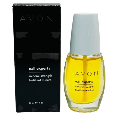 AVON Nail Experts Mineral Strength Nail Polish 12ml 0.4 fl oz VTG NOS