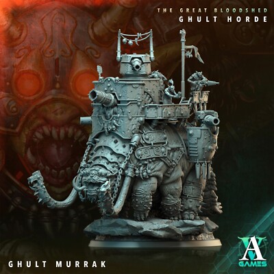 Ghult Murrak, The Great Bloodshed, Archvillain Games , D&D, Pathfinder