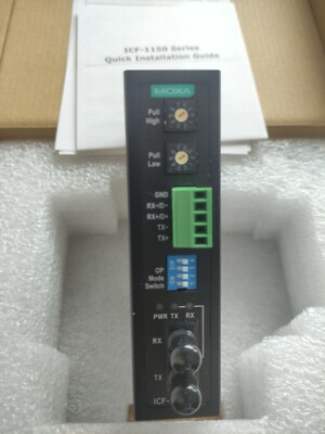 Moxa Medienkonverter ICF-1150I-M-ST-T RS-232/485/422 zu Glasfaser Konverter Mult