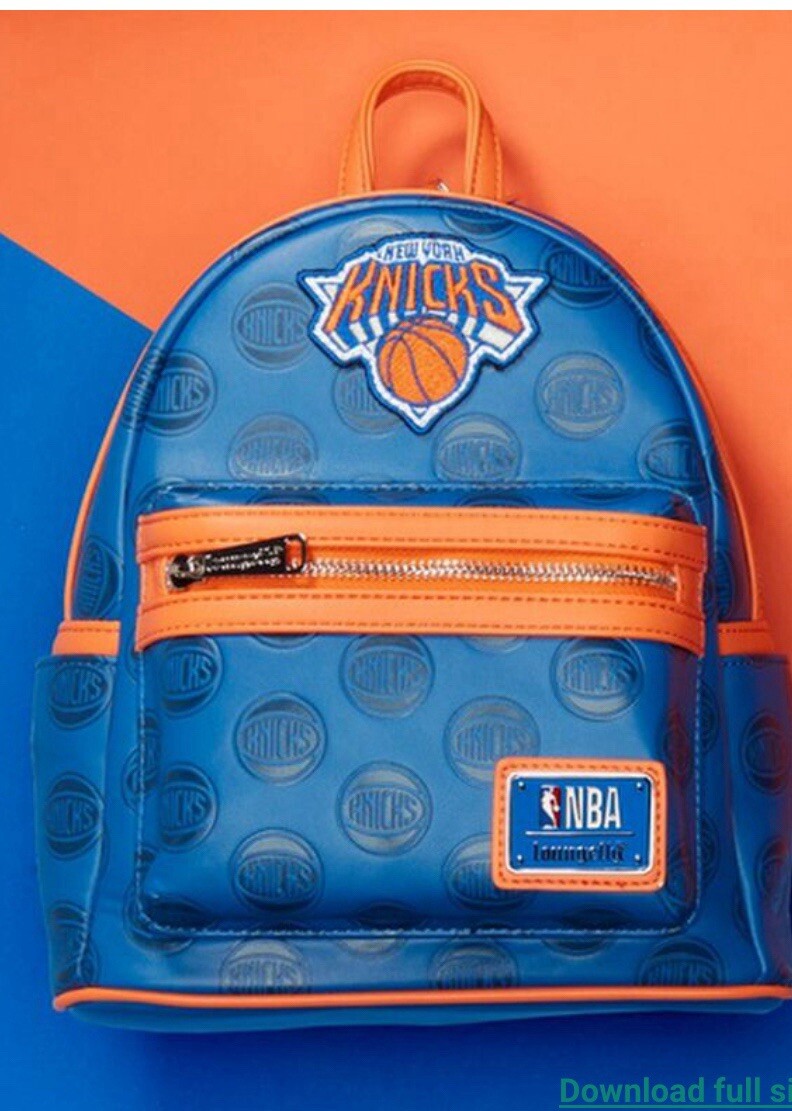Loungefly x NBA New York Knicks Debossed Logo Mini Backpack  display picture 2